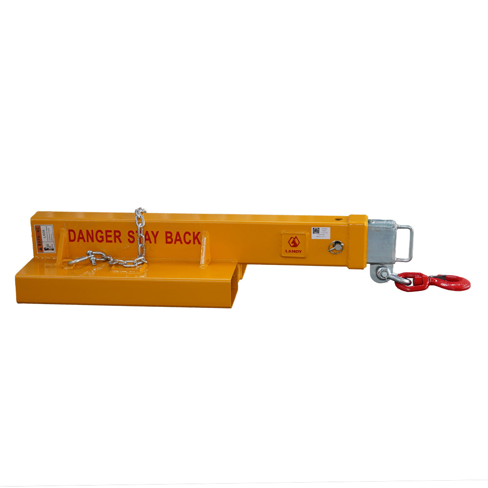 Forklift Short Mobile Crane Lifting Hoist Jib Boom 9900lb Capacity