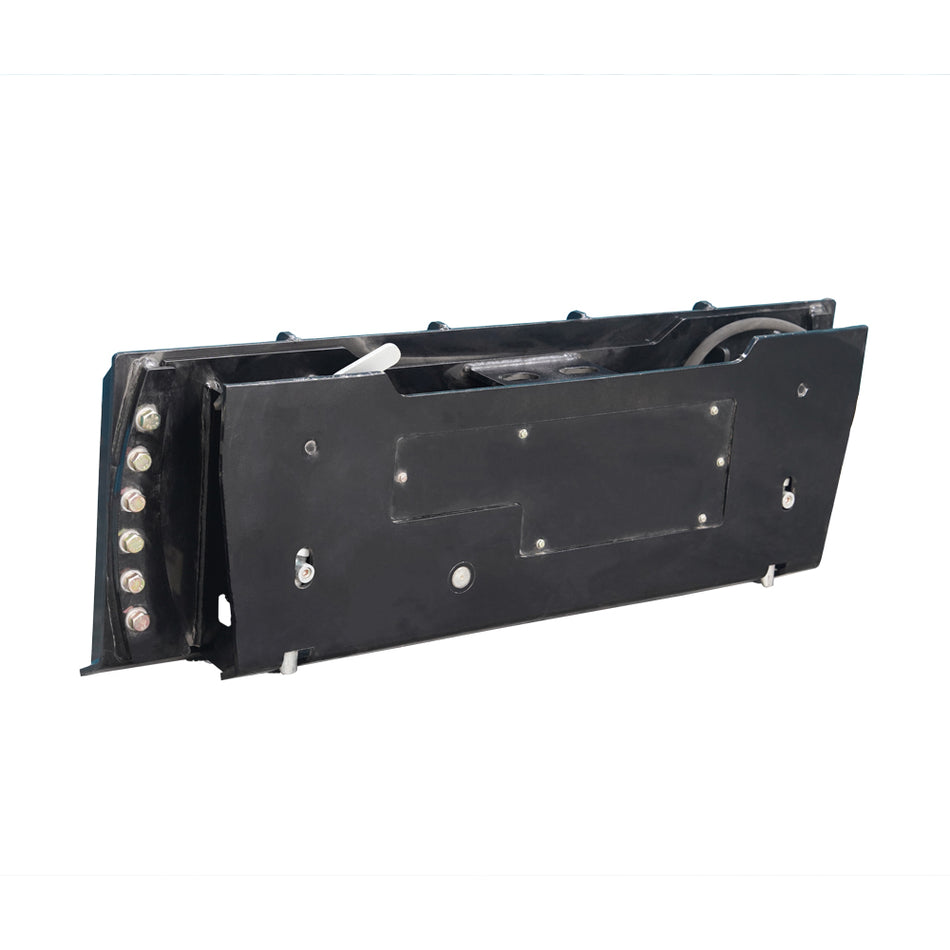 Skid Steer Hydraulic Tilt Mount Plate, Quick Tach Adapter