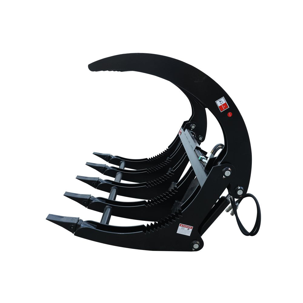 72'' Extreme Grapple Rake Skid Steer Attachment, Universal Mount